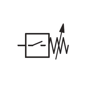 Pressure switch symbol